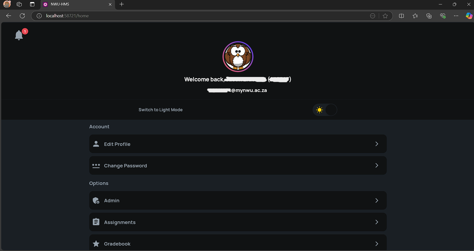 HMS Group Project Web Application